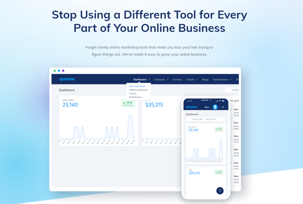 systeme.io online business tool