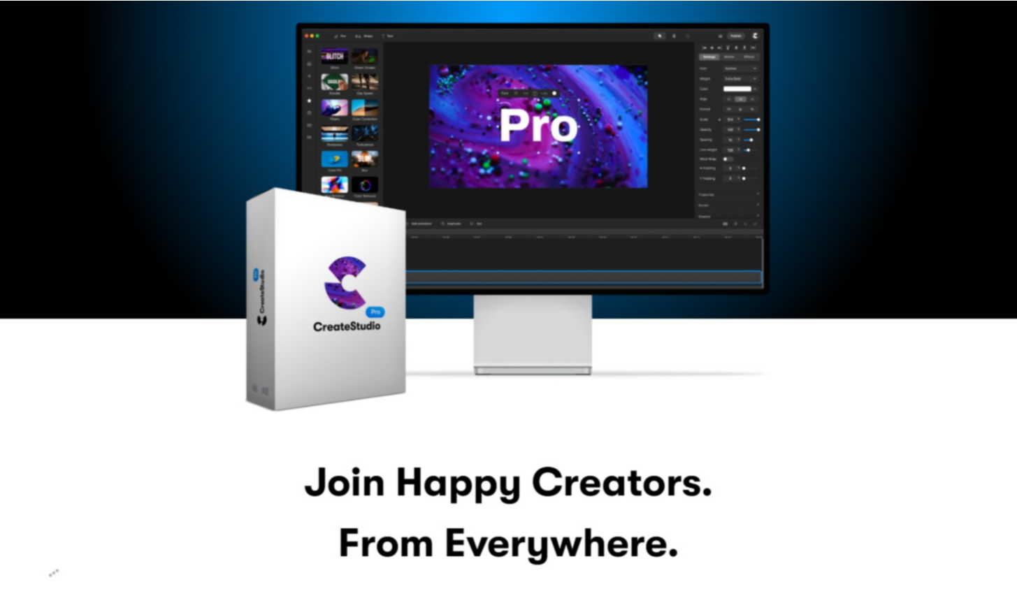 CreateStudio Pro animation software makes stunning videos for more leads